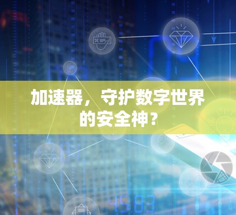 加速器,守护数字世界的安全神?