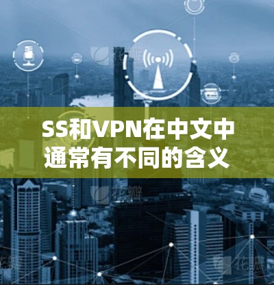 SS和VPN在中文中通常有不同的含义,且它们通常不会被用来指代VPN。以下是它们的具体含义