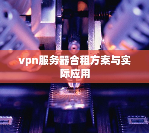 vpn服务器合租方案与实际应用 vpn服务器合租方案与实际应用
