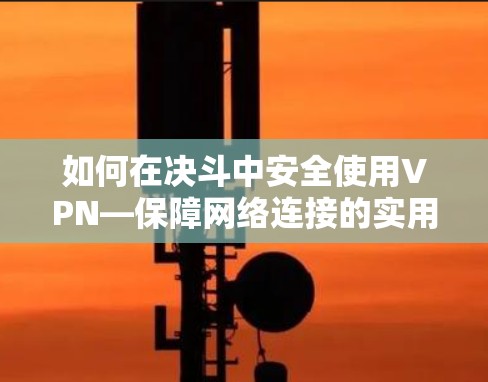 如何在决斗中安全使用VPN—保障网络连接的实用指南