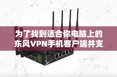 为了找到适合你电脑上的东风VPN手机客户端并支持安卓设备的解决方案，以下是一个清晰的步骤指南