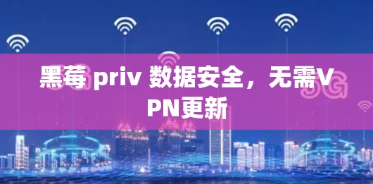 黑莓 priv 数据安全，无需VPN更新