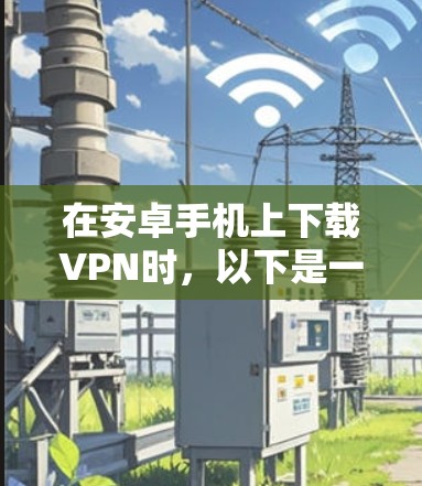 在安卓手机上下载VPN时,以下是一些关键考虑因素和推荐步骤 在安卓手机上下载VPN时,以下是一些关键考虑因素和推荐步骤