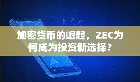 加密货币的崛起,ZEC为何成为投资新选择? 加密货币的崛起,ZEC为何成为投资新选择?