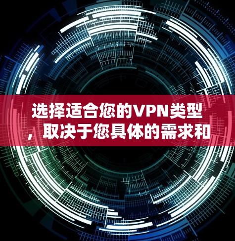 选择适合您的VPN类型，取决于您具体的需求和使用场景。以下是一些常见的VPN类型及其特点，供您参考