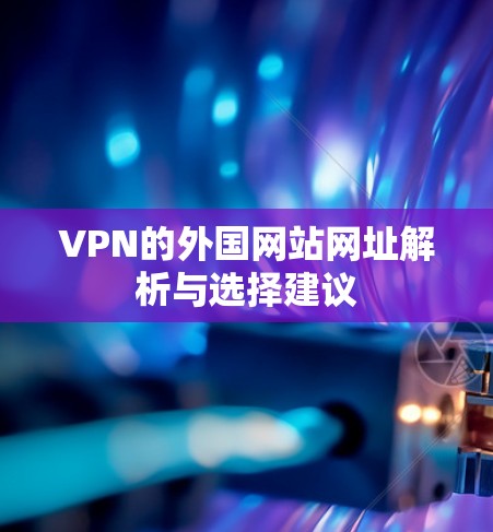 VPN的外国网站网址解析与选择建议