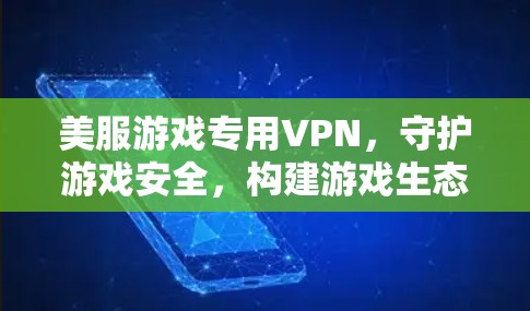 美服游戏专用VPN,守护游戏安全,构建游戏生态 美服游戏专用VPN,守护游戏安全,构建游戏生态