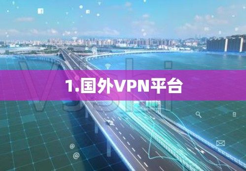 1.国外VPN平台