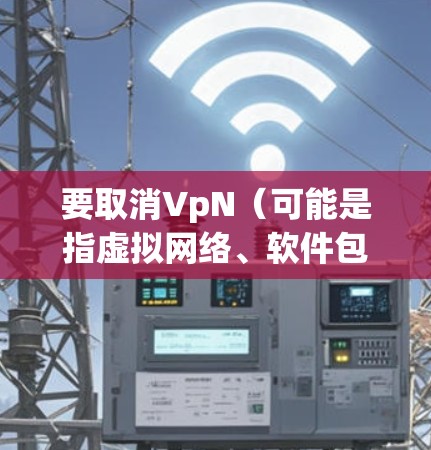要取消VpN（可能是指虚拟网络、软件包或某个特定的术语）或其他内容，需要具体看上下文。以下是一些可能的解决方案，假设VpN是指某个特定的软件包、文件或配置