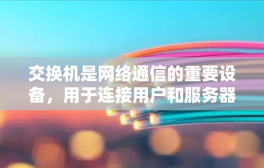 交换机是网络通信的重要设备，用于连接用户和服务器，实现VPN功能。以下是对交换机VPN功能的详细说明