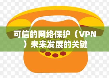 可信的网络保护(VPN)未来发展的关键 可信的网络保护(VPN)未来发展的关键