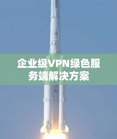 企业级VPN绿色服务端解决方案