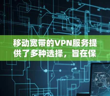 移动宽带的VPN服务提供了多种选择，旨在保护数据和隐私。以下是一个系统性的总结