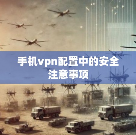 手机vpn配置中的安全注意事项