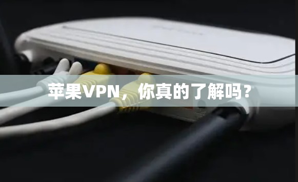 苹果VPN,你真的了解吗? 苹果VPN,你真的了解吗?