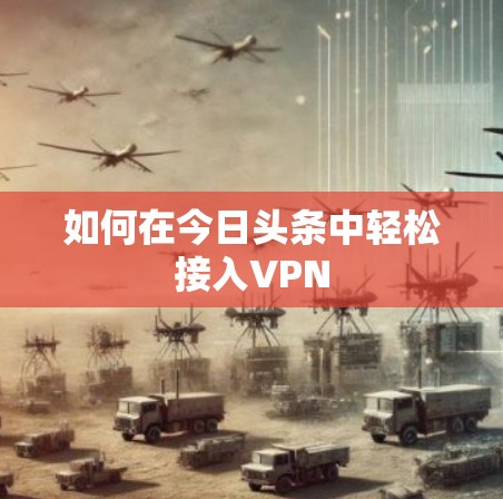 如何在今日头条中轻松接入VPN 如何在今日头条中轻松接入VPN