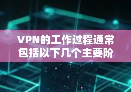 VPN的工作过程通常包括以下几个主要阶段 VPN的工作过程通常包括以下几个主要阶段
