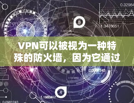 VPN可以被视为一种特殊的防火墙,因为它通过在传输过程中使用加密协议来保护数据的安全性,同时支持跨国家访问和多端口流量控制。以下是关于VPN和防火墙的深入分析 VPN可以被视为一种特殊的防火墙,因为它通过在传输过程中使用加密协议来保护数据的安全性,同时支持跨国家访问和多端口流量控制。以下是关于VPN和防火墙的深入分析