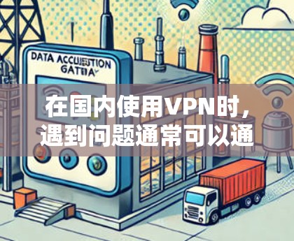 在国内使用VPN时,遇到问题通常可以通过以下几种方式解决 在国内使用VPN时,遇到问题通常可以通过以下几种方式解决