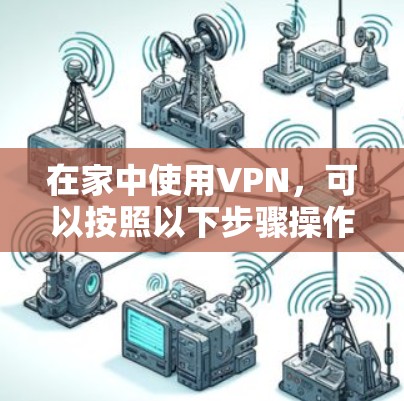 在家中使用VPN，可以按照以下步骤操作