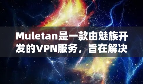 Muletan是一款由魅族开发的VPN服务，旨在解决IP网络速度慢、延迟大的问题，帮助用户连接到更快的设备或服务。以下是关于Muletan的详细信息