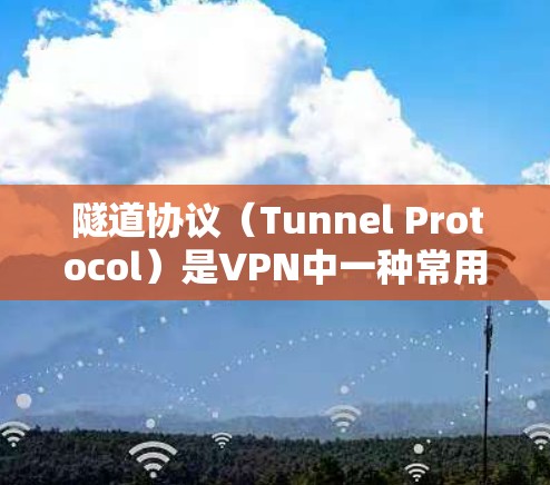 隧道协议（Tunnel Protocol）是VPN中一种常用的分段传输协议，主要用于确保数据的安全性和隐私。以下是隧道协议的详细解释
