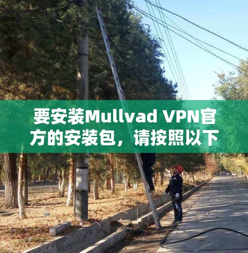 要安装Mullvad VPN官方的安装包，请按照以下步骤操作
