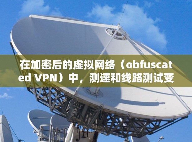 在加密后的虚拟网络（obfuscated VPN）中，测速和线路测试变得尤为重要，因为这些 VPN 的加密层隐藏了真实网络的流量。以下是关于 obfuscated VPN 测速和线路测试的详细内容