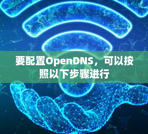 要配置OpenDNS,可以按照以下步骤进行 要配置OpenDNS,可以按照以下步骤进行