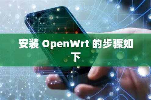 安装 OpenWrt 的步骤如下