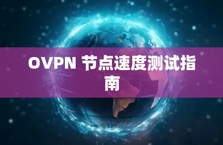 OVPN 节点速度测试指南