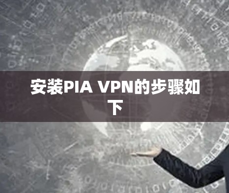 安装PIA VPN的步骤如下