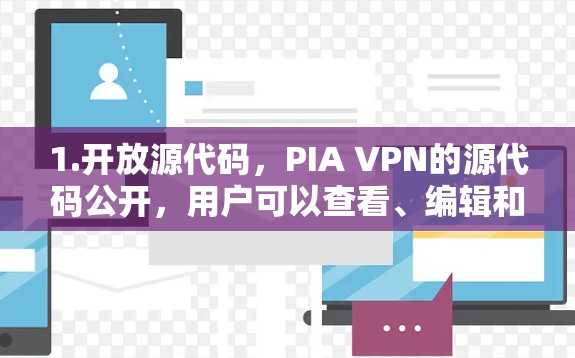1.开放源代码,PIA VPN的源代码公开,用户可以查看、编辑和贡献,确保其透明和可信任 1.开放源代码,PIA VPN的源代码公开,用户可以查看、编辑和贡献,确保其透明和可信任
