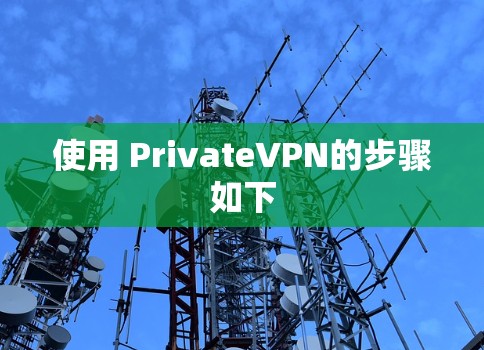 使用 PrivateVPN的步骤如下 使用 PrivateVPN的步骤如下