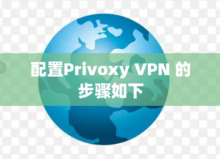 配置Privoxy VPN 的步骤如下