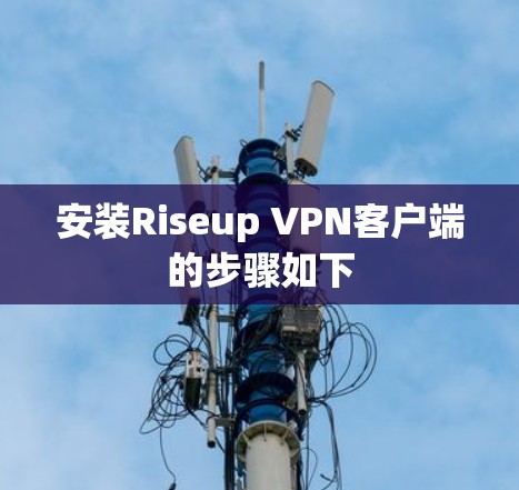 安装Riseup VPN客户端的步骤如下