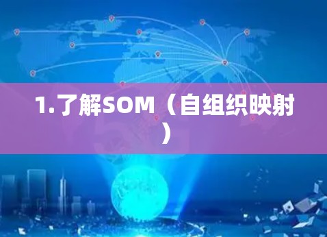 1.了解SOM（自组织映射）