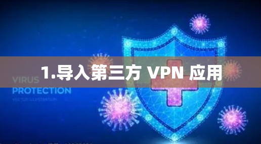 1.导入第三方 VPN 应用