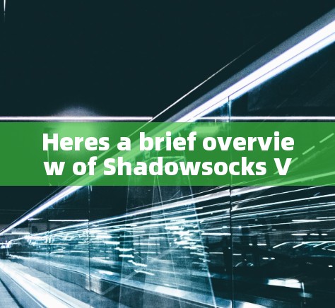 Heres a brief overview of Shadowsocks VPN: