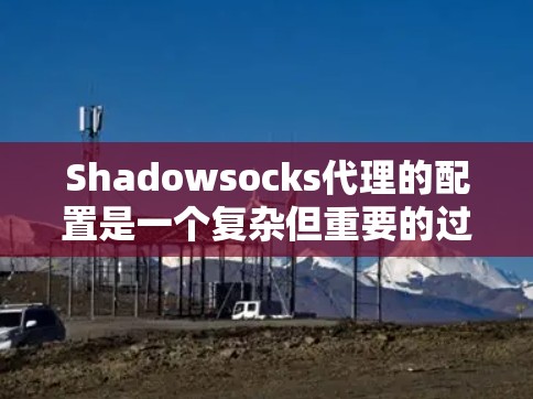 Shadowsocks代理的配置是一个复杂但重要的过程，可以帮助网站之间建立连接，特别是在网络中断或资源不一致的情况下。以下是详细的配置步骤和建议