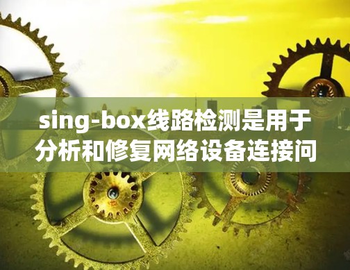 sing-box线路检测是用于分析和修复网络设备连接问题的工程方法，主要涉及设备断电状态、设备状态异常以及设备连接异常等问题。以下是对sing-box线路检测的详细指南