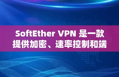 SoftEther VPN 是一款提供加密、速率控制和端点过滤的端到端私有网络服务，旨在保护用户的数据和隐私。以下是对它的详细介绍