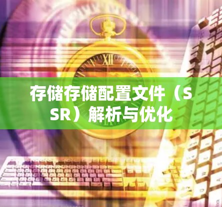 存储存储配置文件（SSR）解析与优化