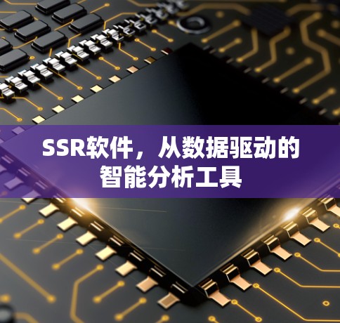 SSR软件，从数据驱动的智能分析工具