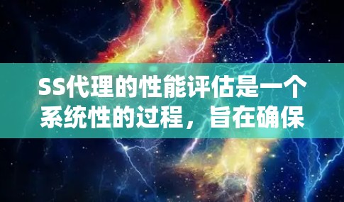 SS代理的性能评估是一个系统性的过程，旨在确保其在远程访问Web应用程序中的稳定性和响应速度。以下是对SS代理性能评估的系统化总结