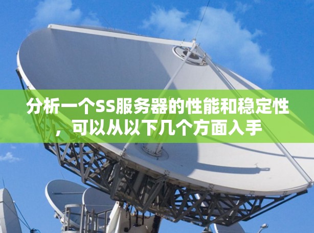 分析一个SS服务器的性能和稳定性，可以从以下几个方面入手