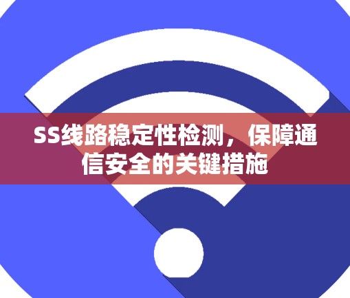 SS线路稳定性检测，保障通信安全的关键措施