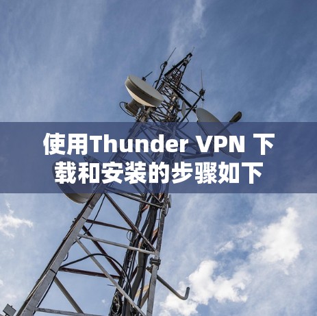 使用Thunder VPN 下载和安装的步骤如下