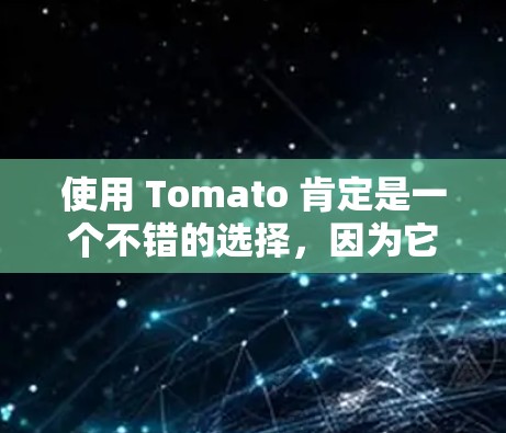 使用 Tomato 肯定是一个不错的选择，因为它内置了丰富的网络分析工具，适合管理路由器的网络拓扑和流量分析。以下是详细的步骤和解释