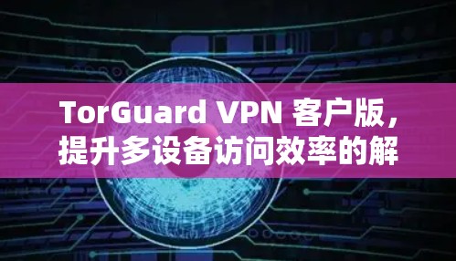 TorGuard VPN 客户版,提升多设备访问效率的解决方案 TorGuard VPN 客户版,提升多设备访问效率的解决方案